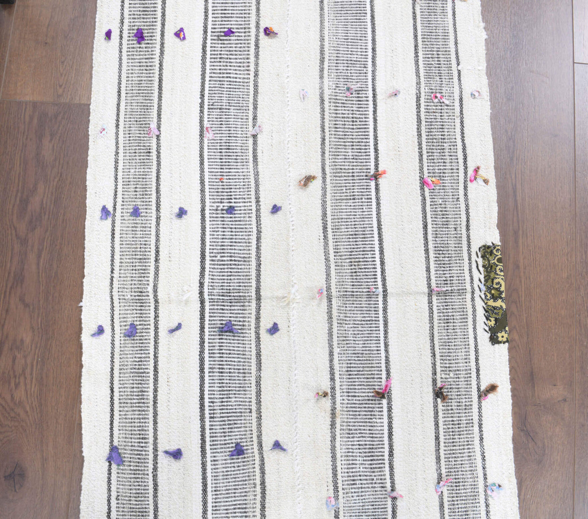 2x6 Wool Vintage Flatweave Runner Rug