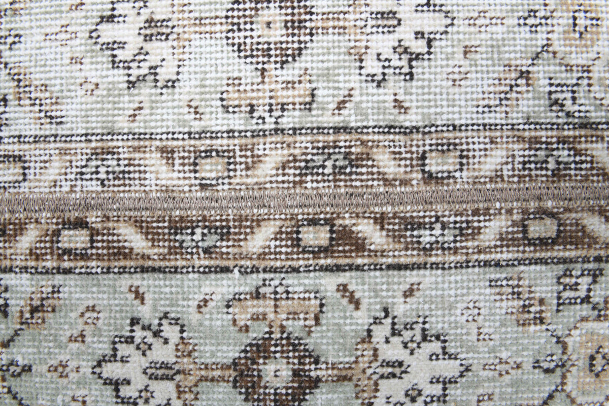 Authentic Anatolian vintage patchwork runner rug (1970s) with oriental design – one-of-a-kind at Fame Rugs