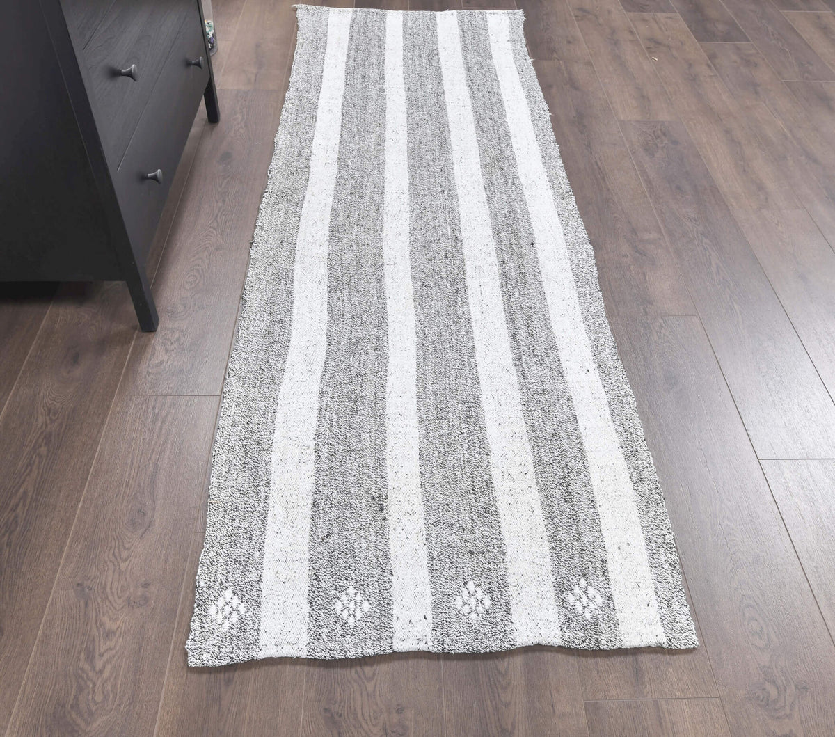 One-of-a-kind 1960s Anatolian vintage kilim runner rug in wool, 2'5" x 7'7"