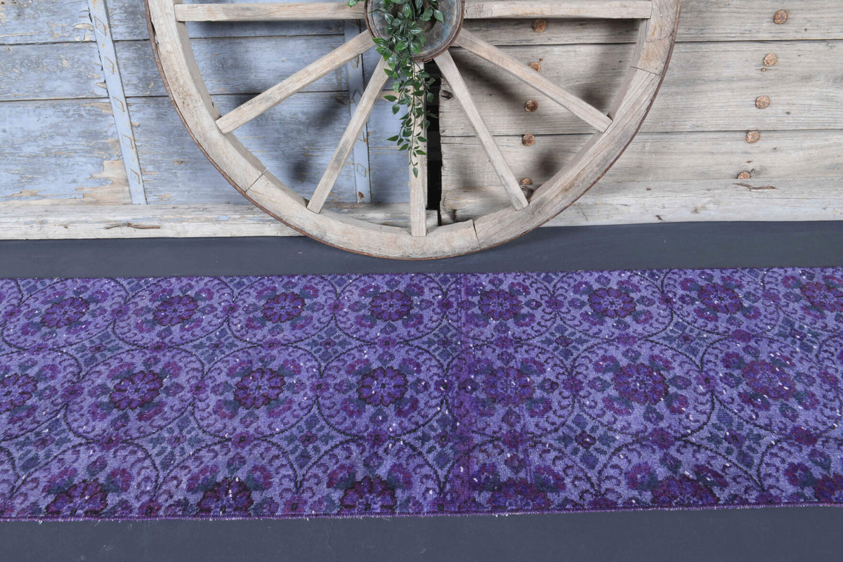 2x8 Wool Vintage Runner Rug