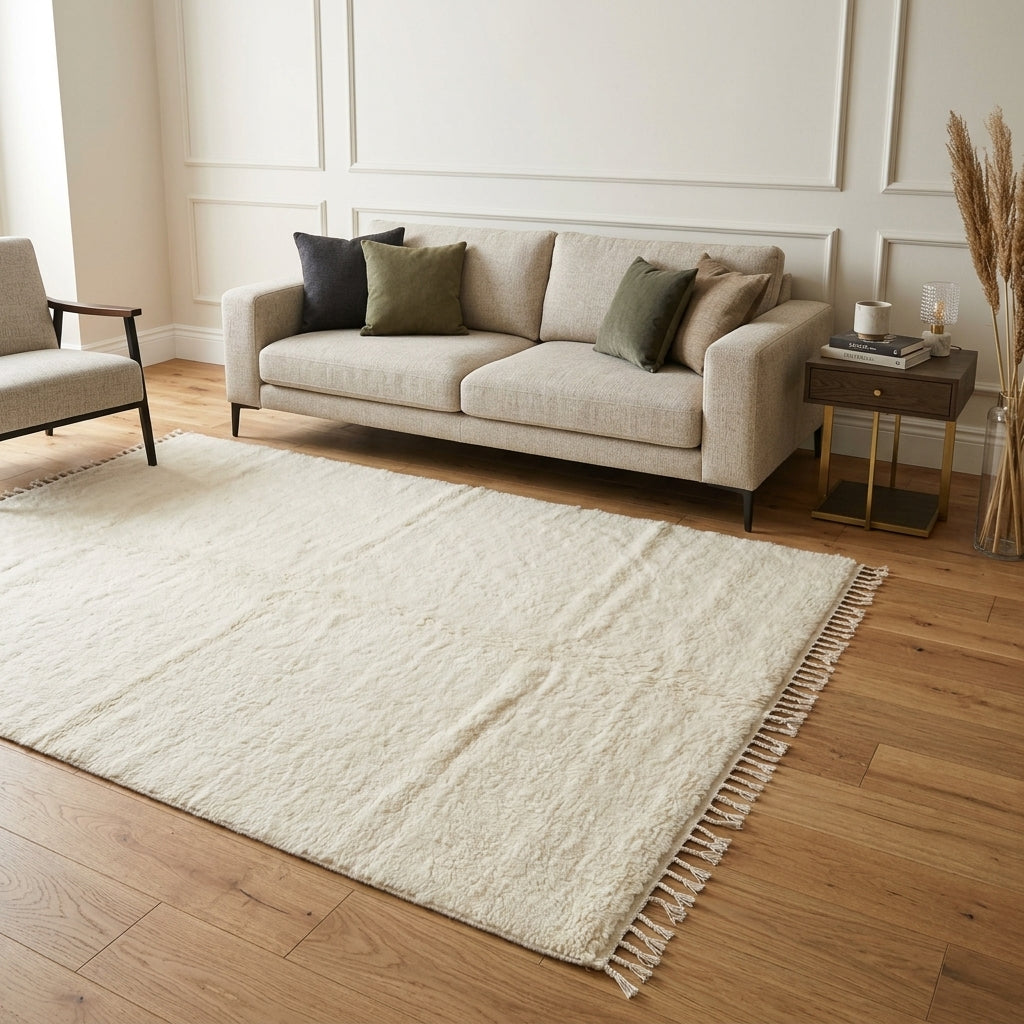 Ikat pattern on the Tiftik vintage kilim rug – handwoven flatweave in Anatolia, Turkey