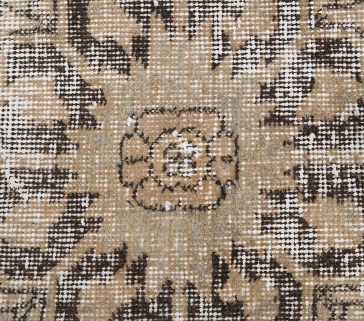 One-of-a-kind 1960s Anatolian distressed vintage runner rug in wool, 3'3" x 10'10"