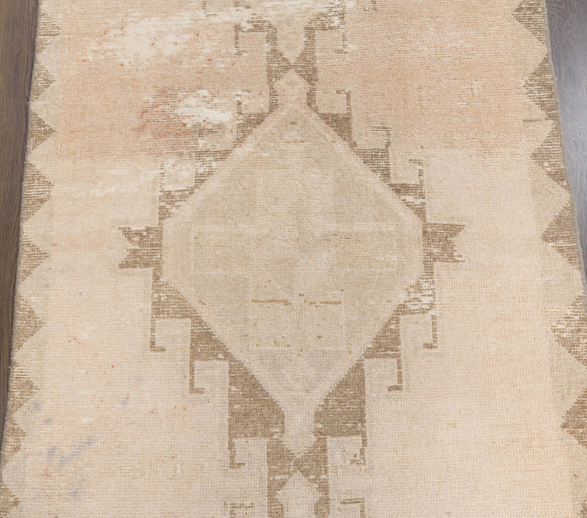 Vintage Beige Runner Rug