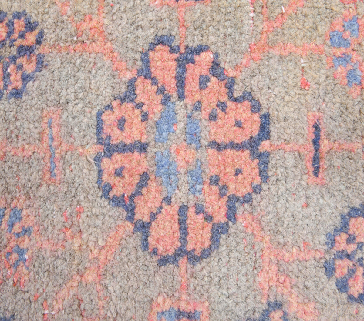 Authentic Anatolian vintage runner rug (1970s) with floral design – one-of-a-kind at Fame Rugs