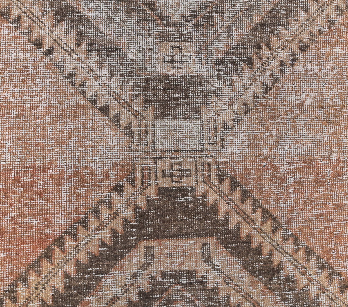 Vintage Oushak Runner Rug - 24323