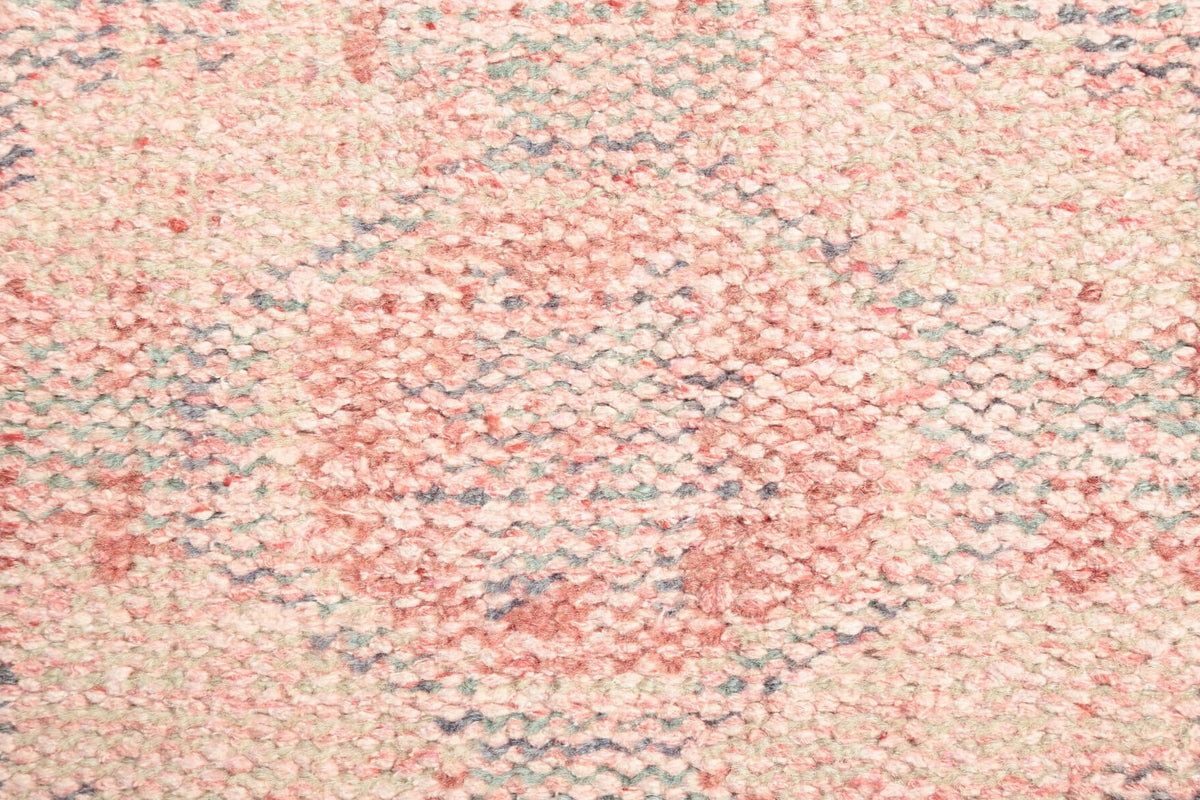 Vintage Anatolian Pink Runner Rug