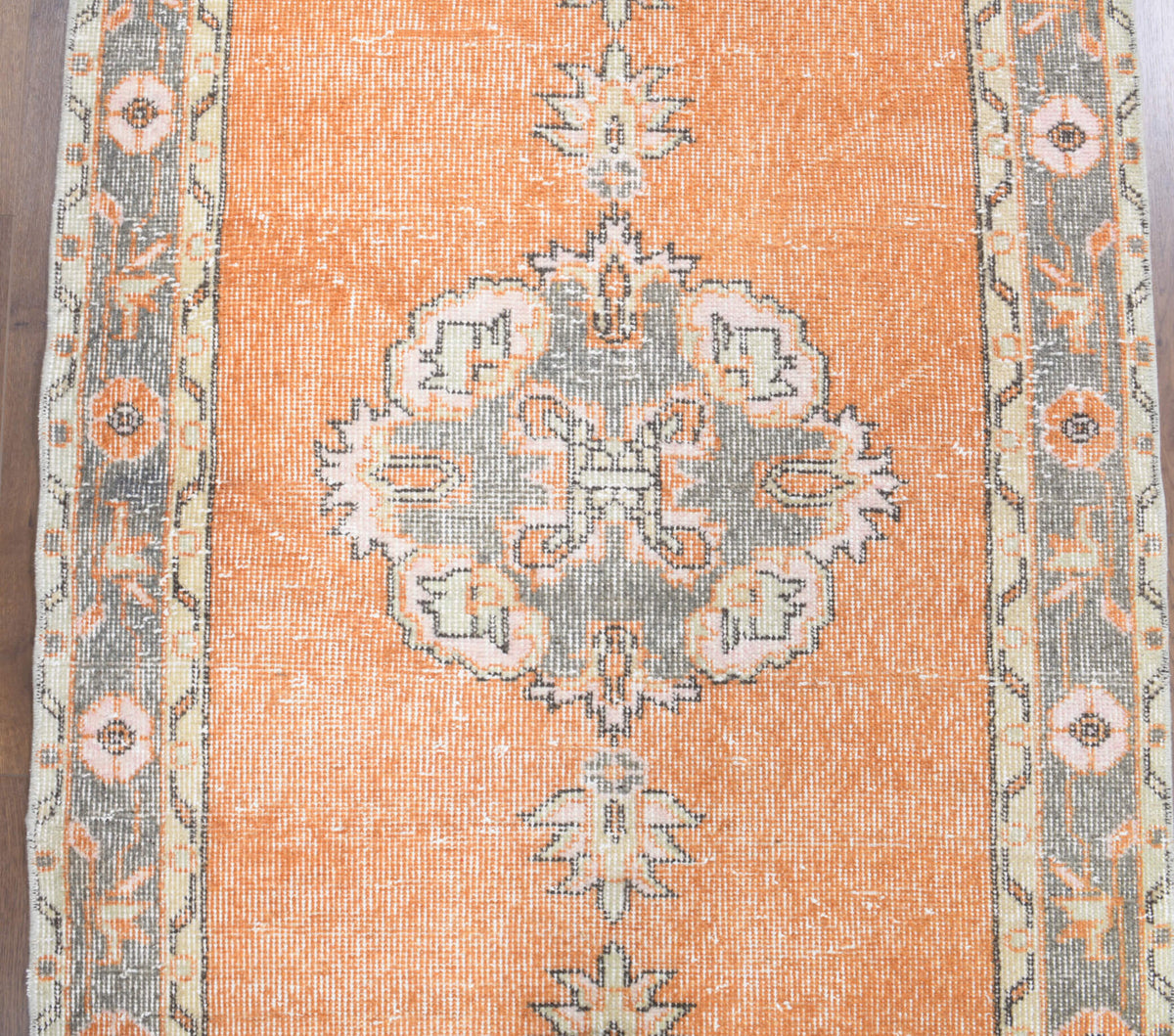 3x11 Wool Vintage Anatolian Runner Rug
