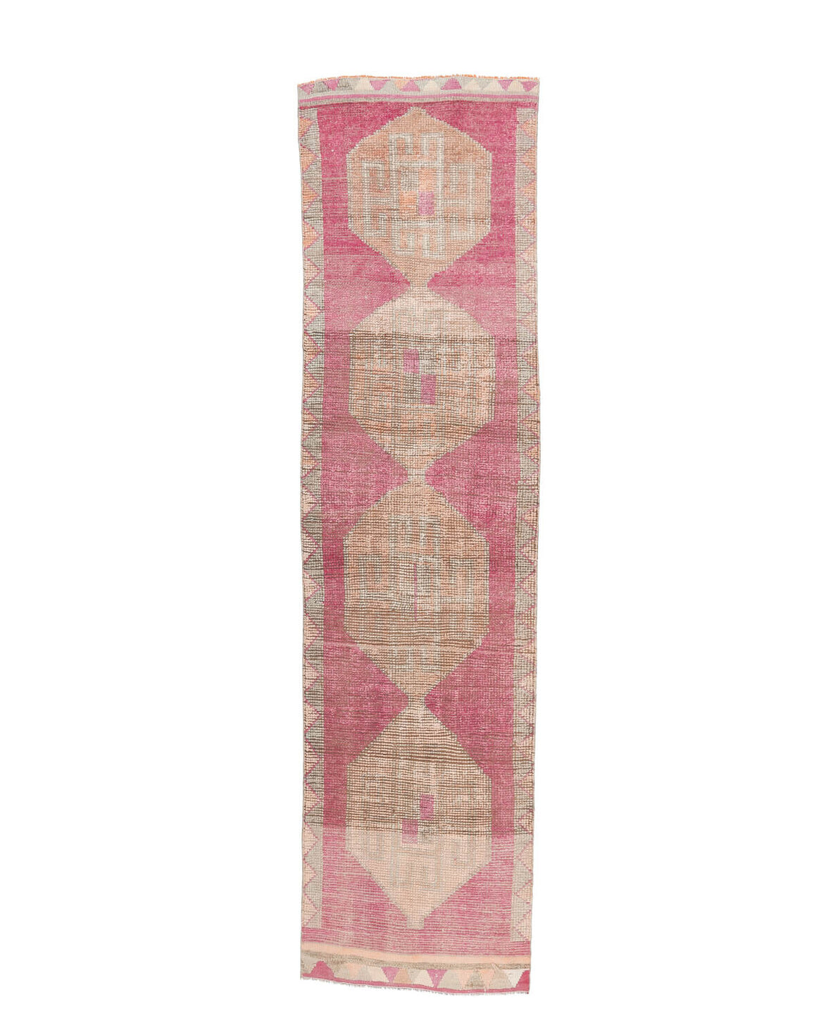 Vintage Pink Runner Rug