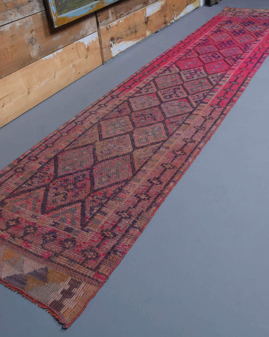 Vintage Herki Runner Rug