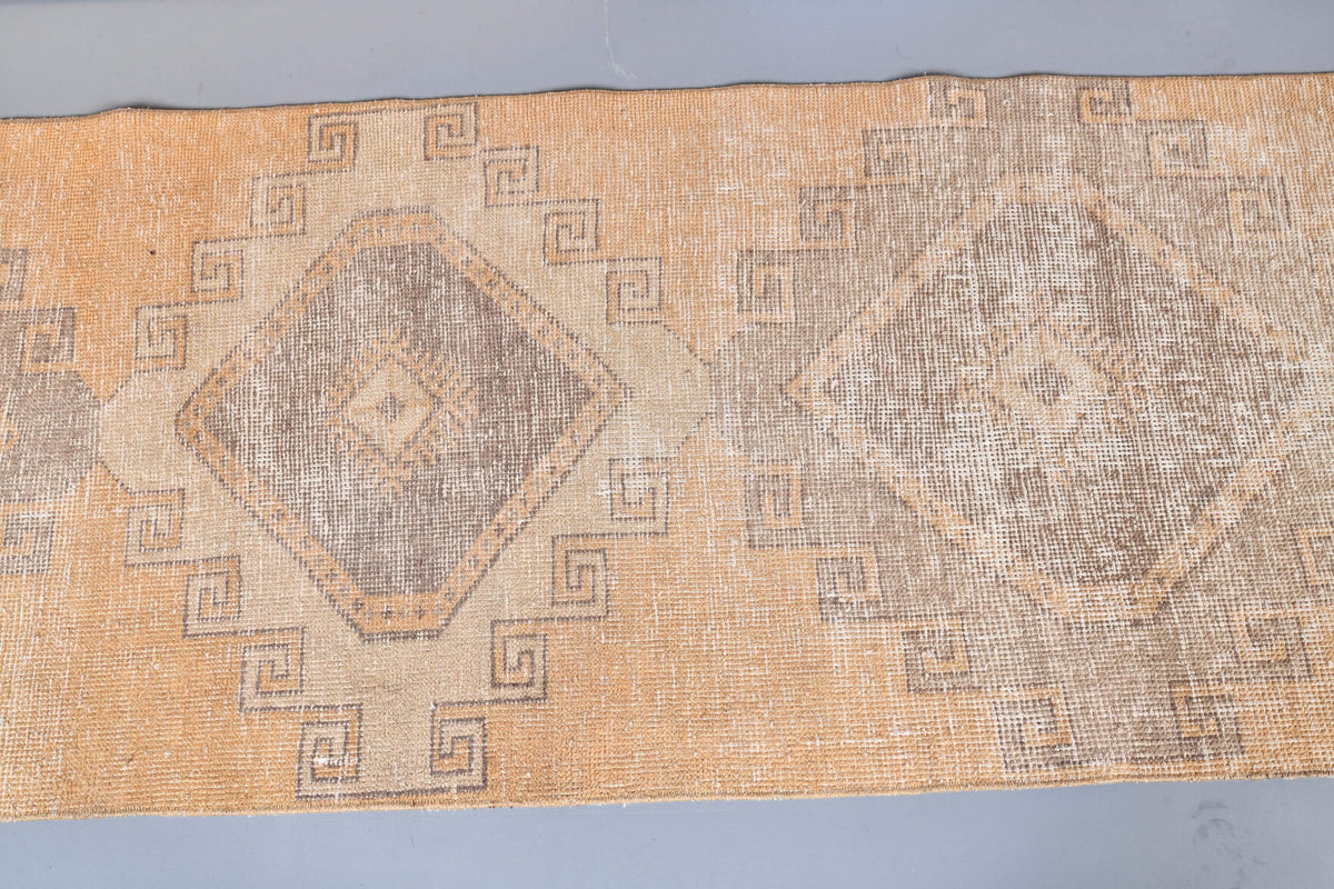 Vintage Orange Runner Rug
