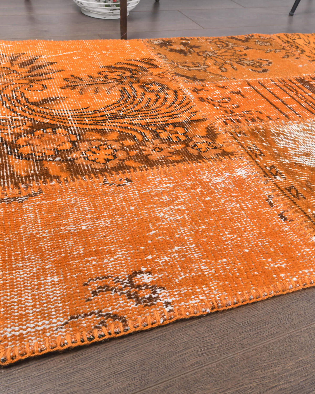 One-of-a-kind 1970s Anatolian vintage patchwork runner rug in wool, 2'10" x 13'2"