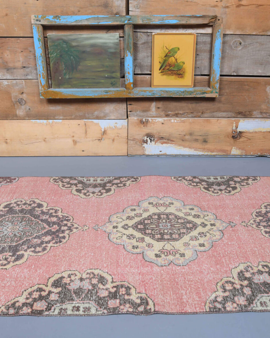 One-of-a-kind 1970s Anatolian vintage runner rug in wool, 3'2" x 12'10"
