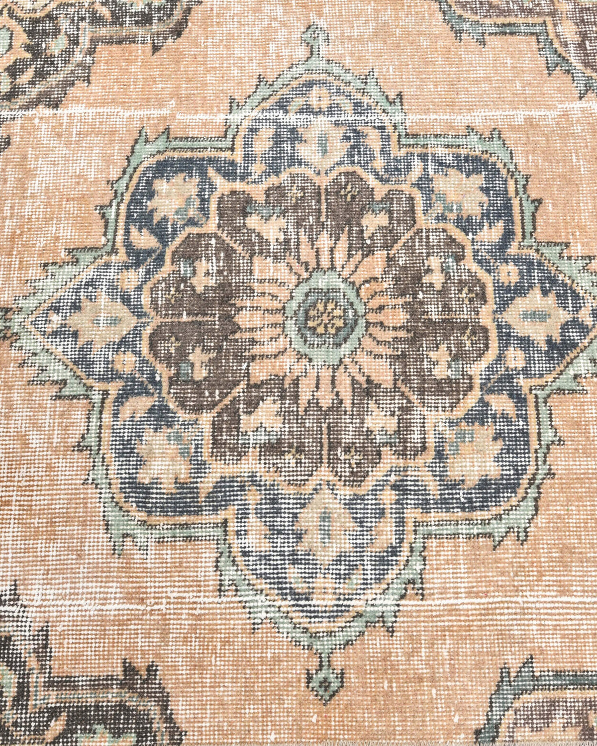 Authentic Anatolian vintage kilim runner rug (1960s) with ikat design – one-of-a-kind at Fame Rugs