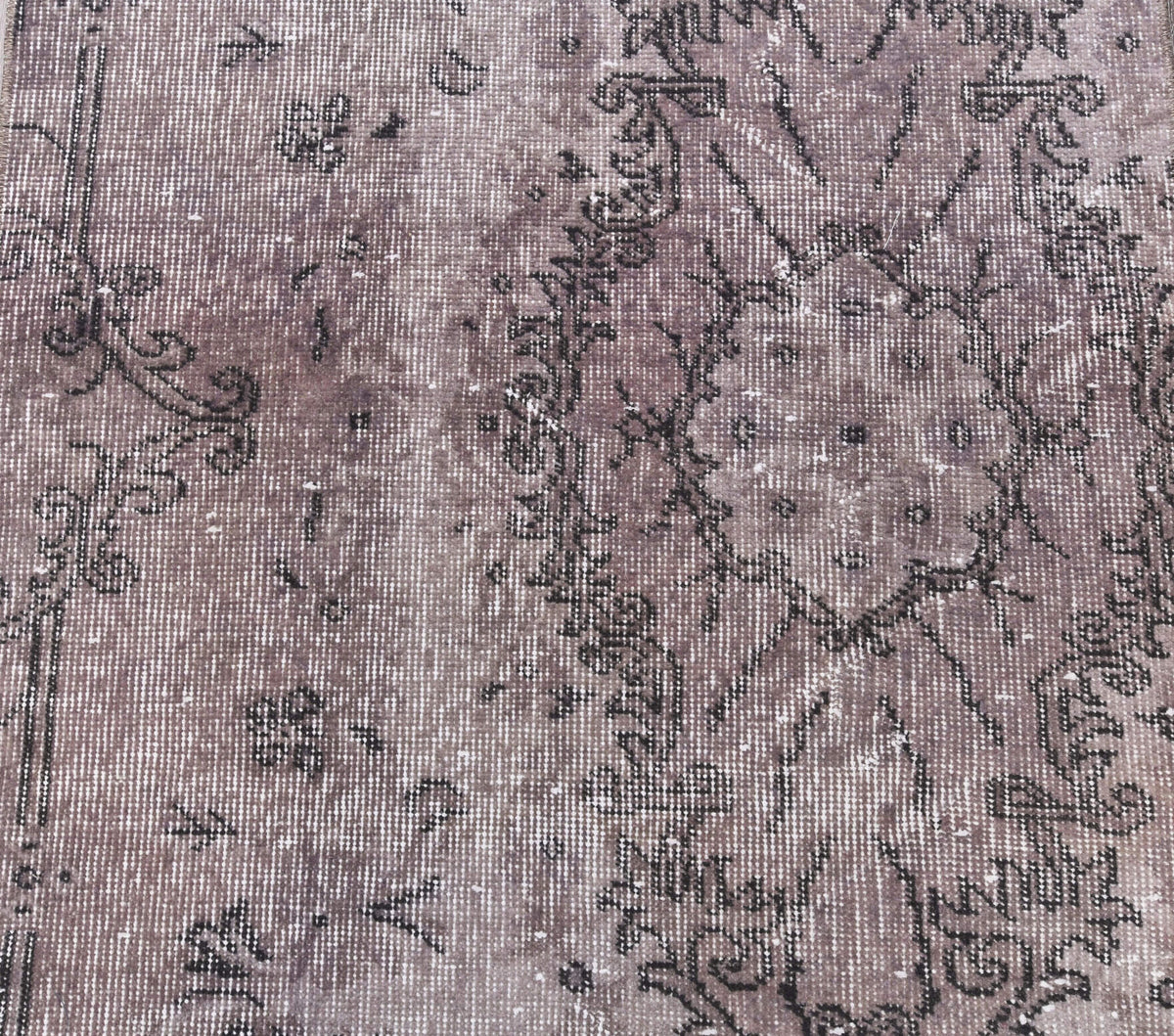 Vintage Purple Small Oushak Rug