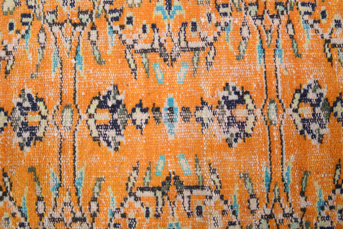 Vintage Hereke Runner Rug - 29413