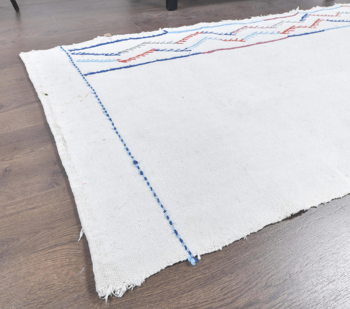 One-of-a-kind 1970s Anatolian vintage kilim runner rug in wool, 2'6" x 6'7"