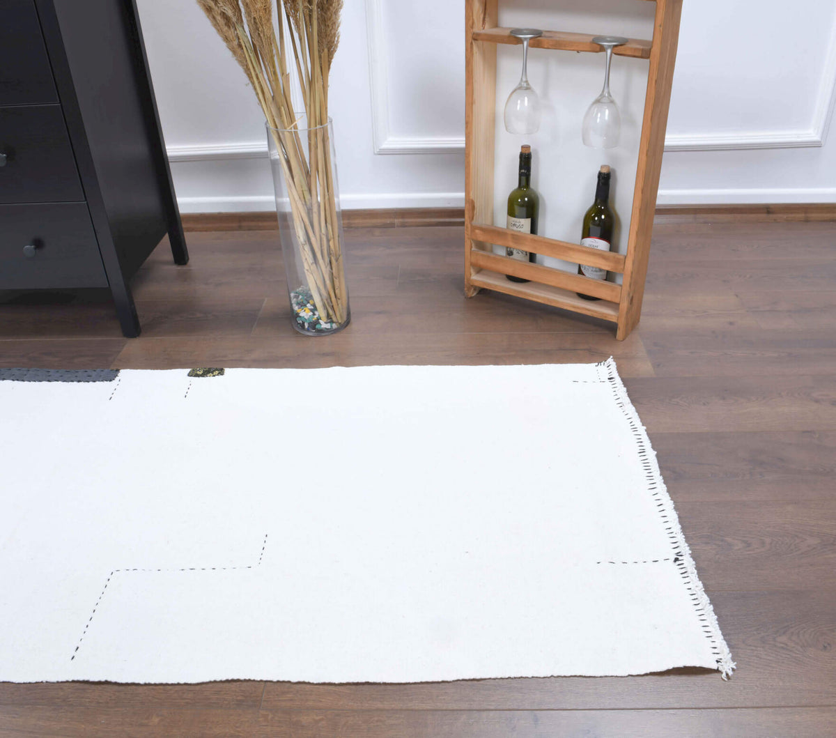 3x7 Flatweave Vintage Runner Rug