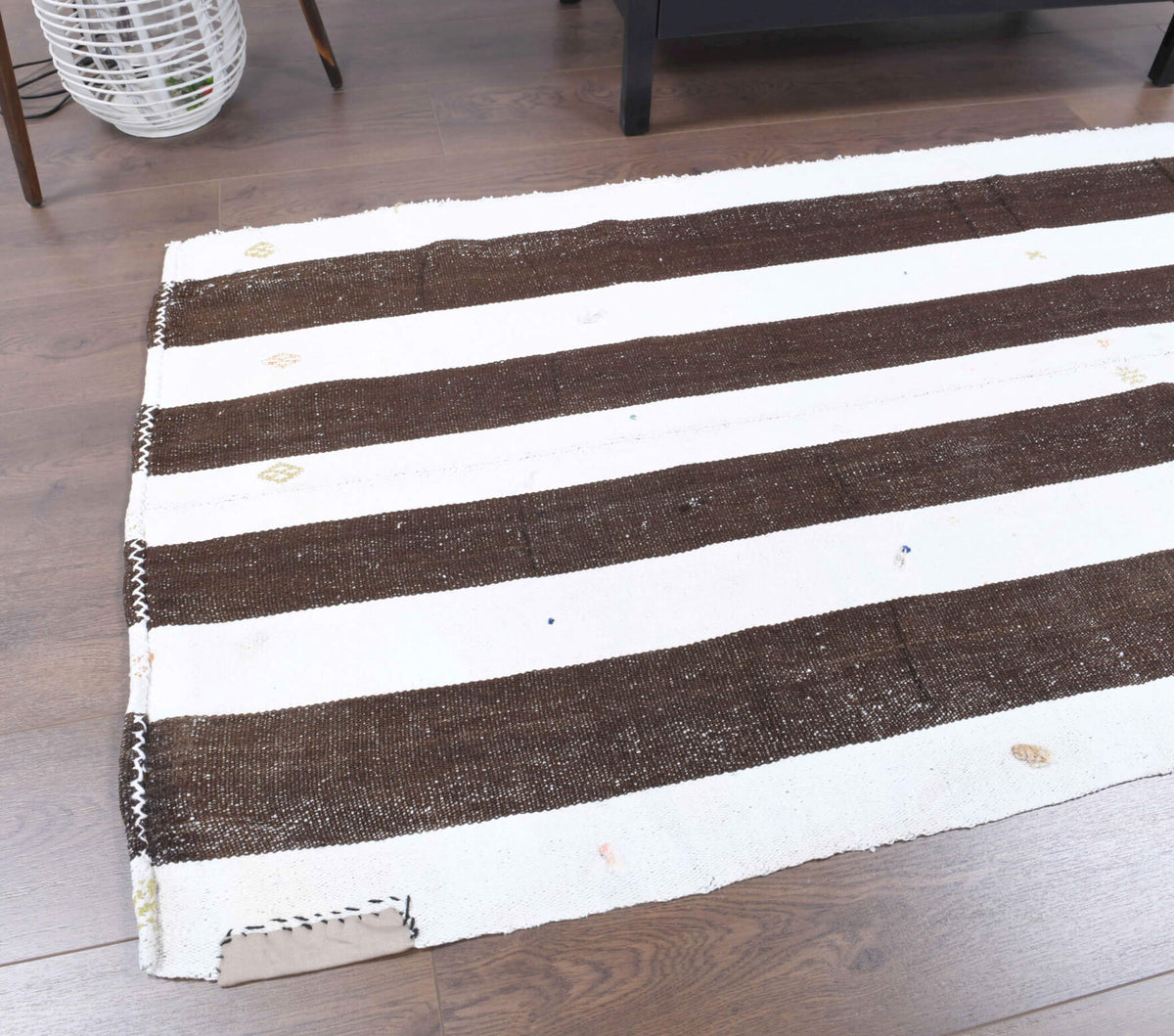 One-of-a-kind 1960s Anatolian vintage kilim runner rug in wool, 2'11" x 6'9"