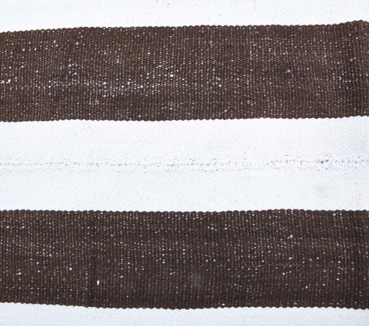Authentic Anatolian vintage kilim runner rug (1960s) with striped design – one-of-a-kind at Fame Rugs