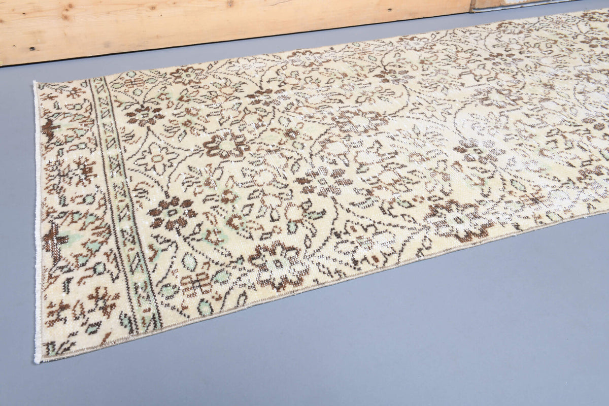 Vintage Oushak Runner Rug