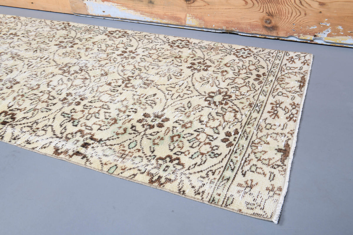 Vintage Oushak Runner Rug