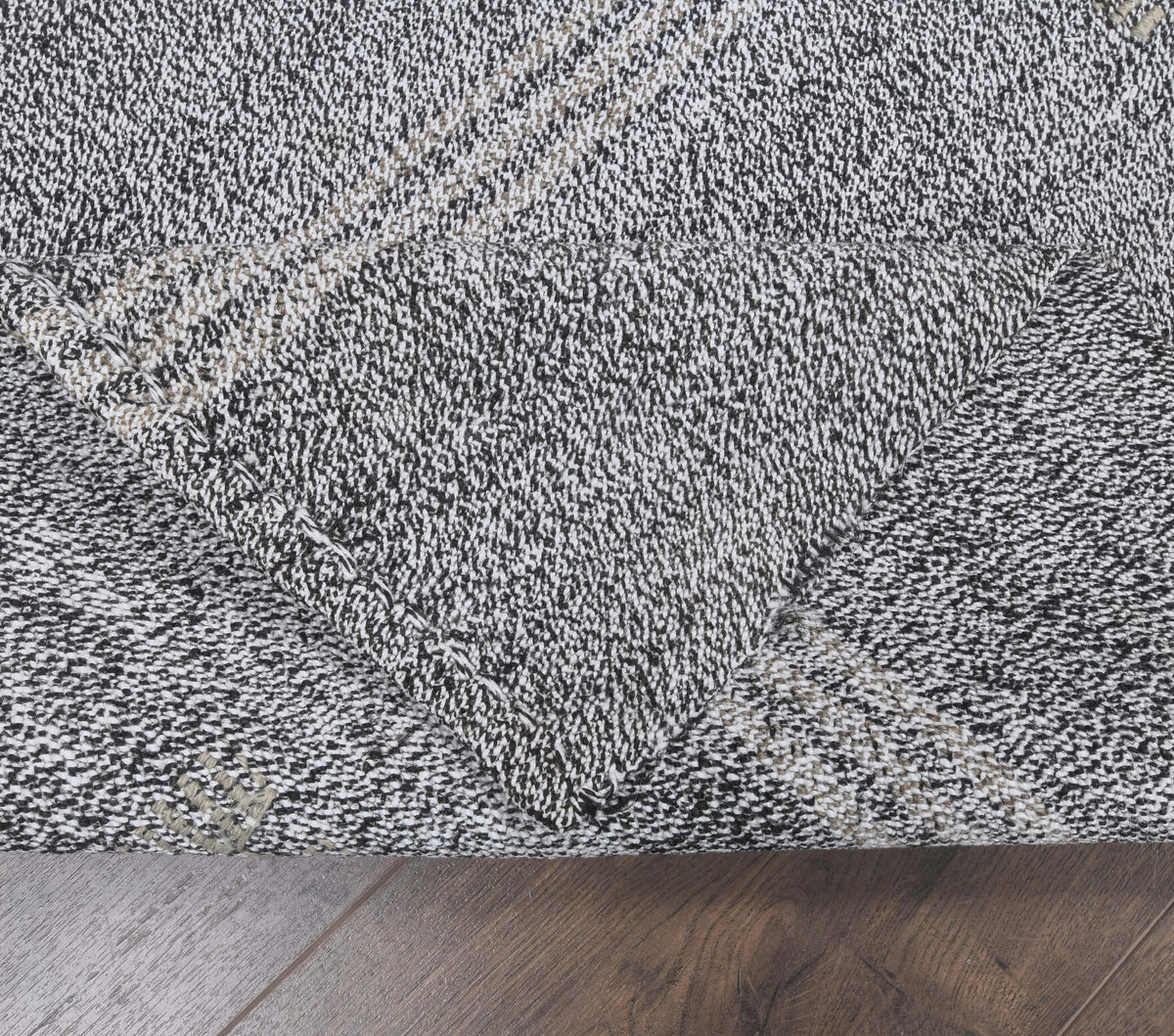 Thalonome runner: 1960s handwoven flatweave Anatolian runner with solid motifs