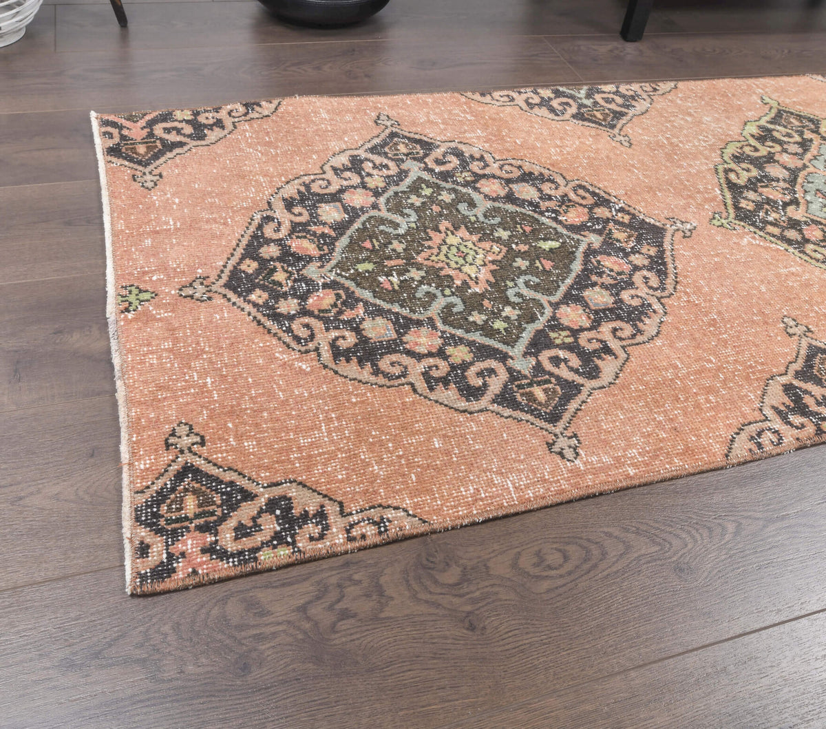 One-of-a-kind 1970s Anatolian vintage runner rug in wool, 2'7" x 9'5"