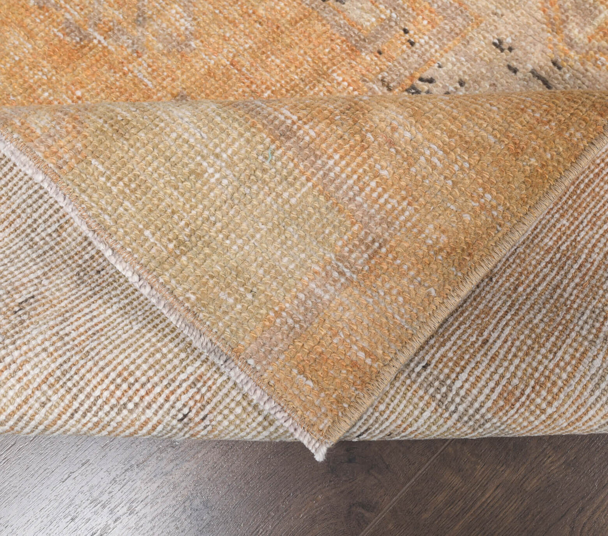 Vintage Oushak Runner Rug - 24705