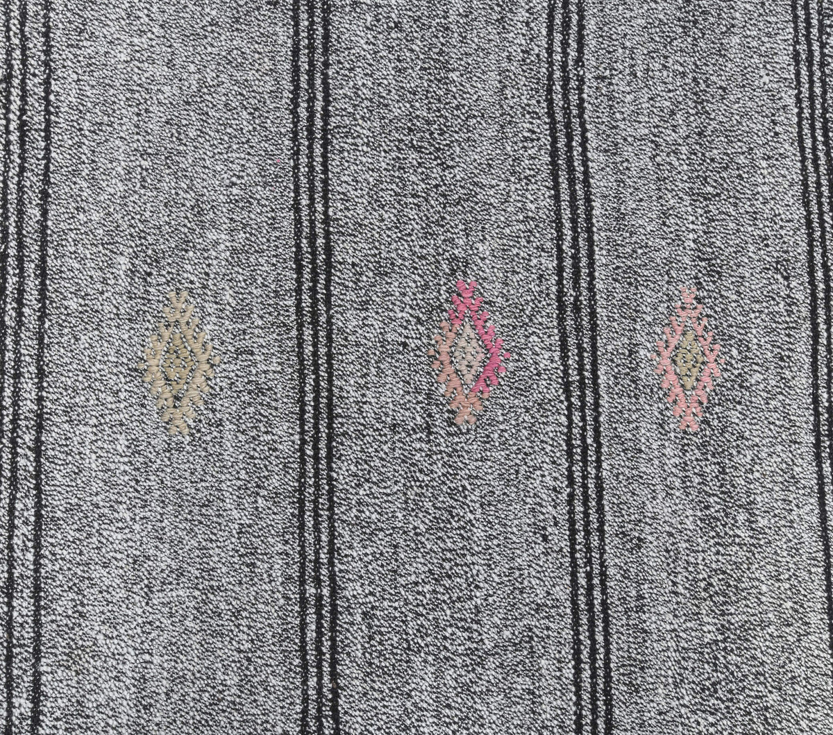 79x270 cm vintage kilim Anatolian runner rug – Suzansultan, flatweave, wool