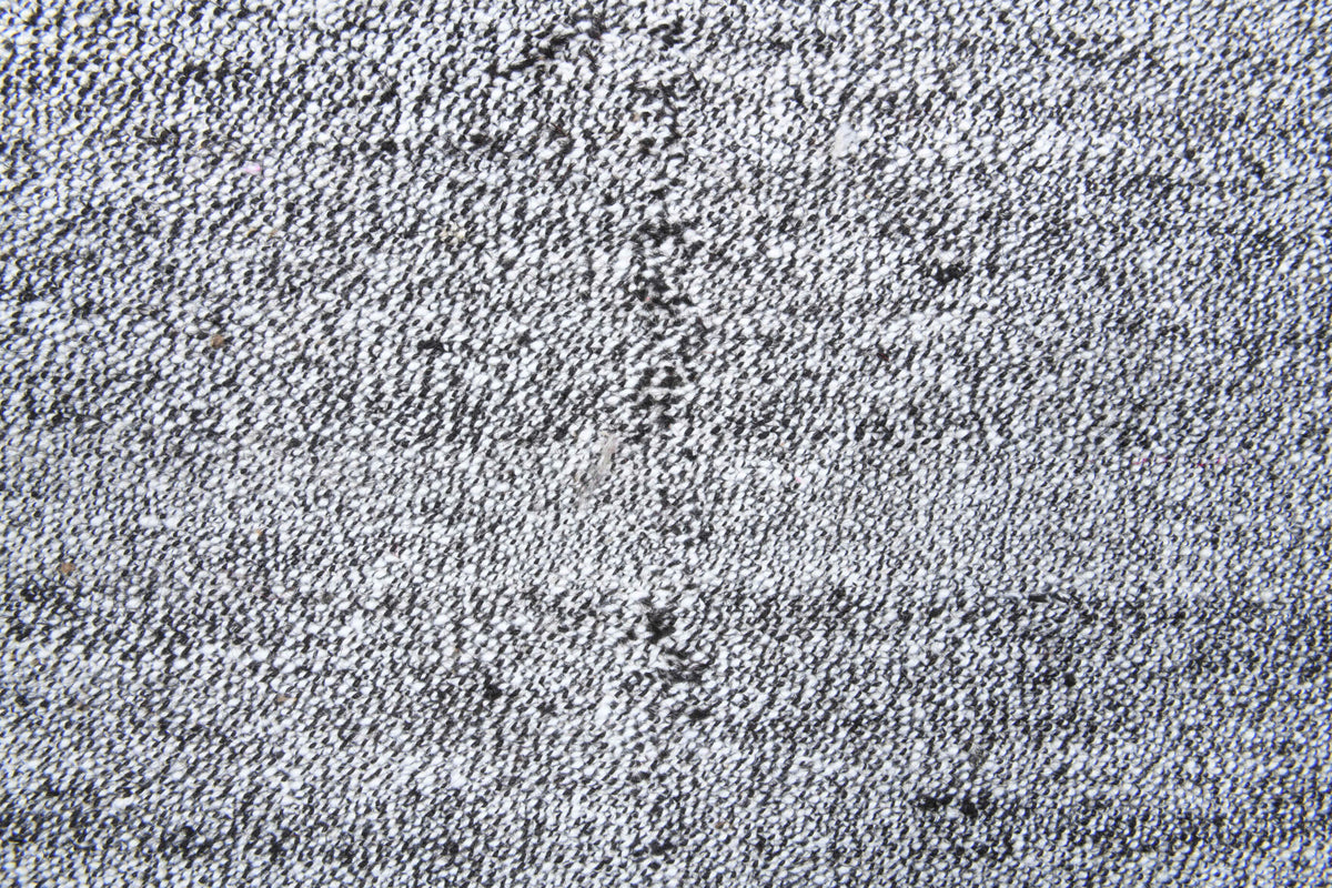 Xanthopa runner: 1960s handwoven flatweave Anatolian runner with solid motifs