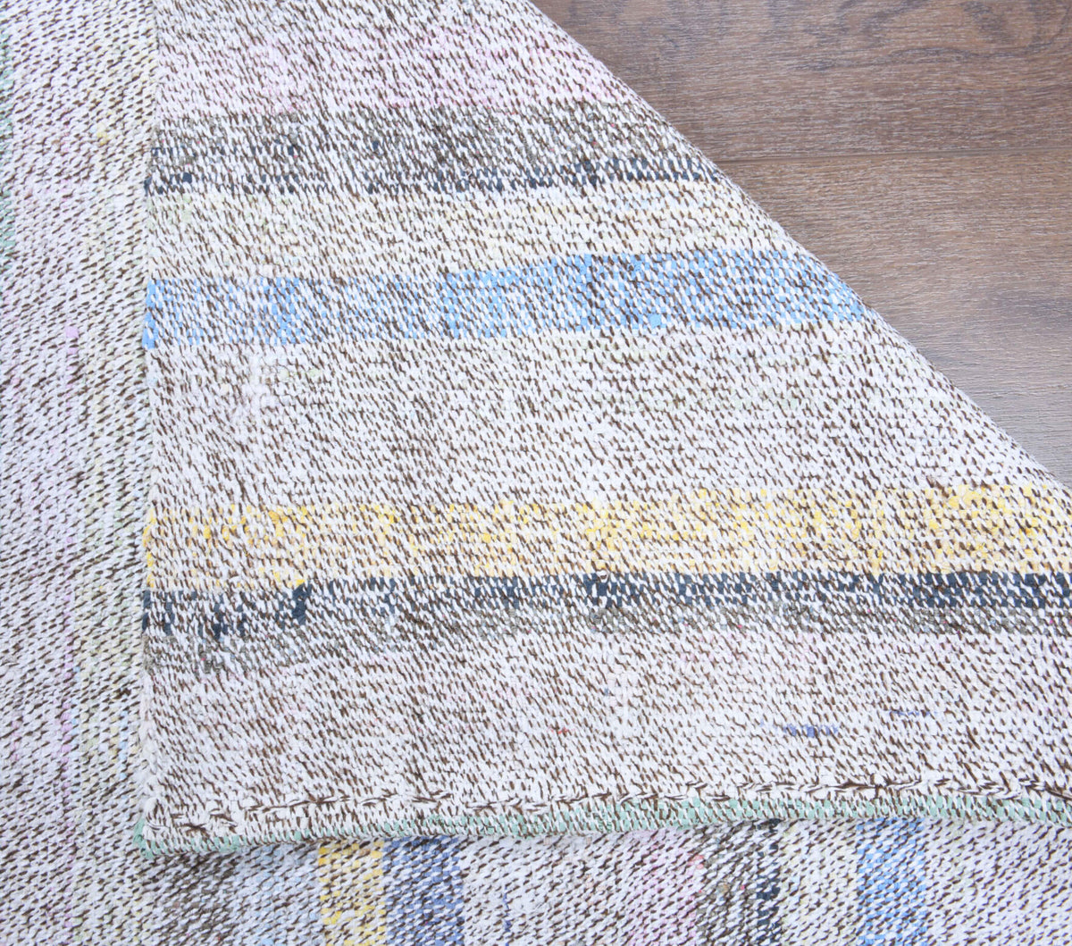 3x9 Handmade Vintage Kilim Runner