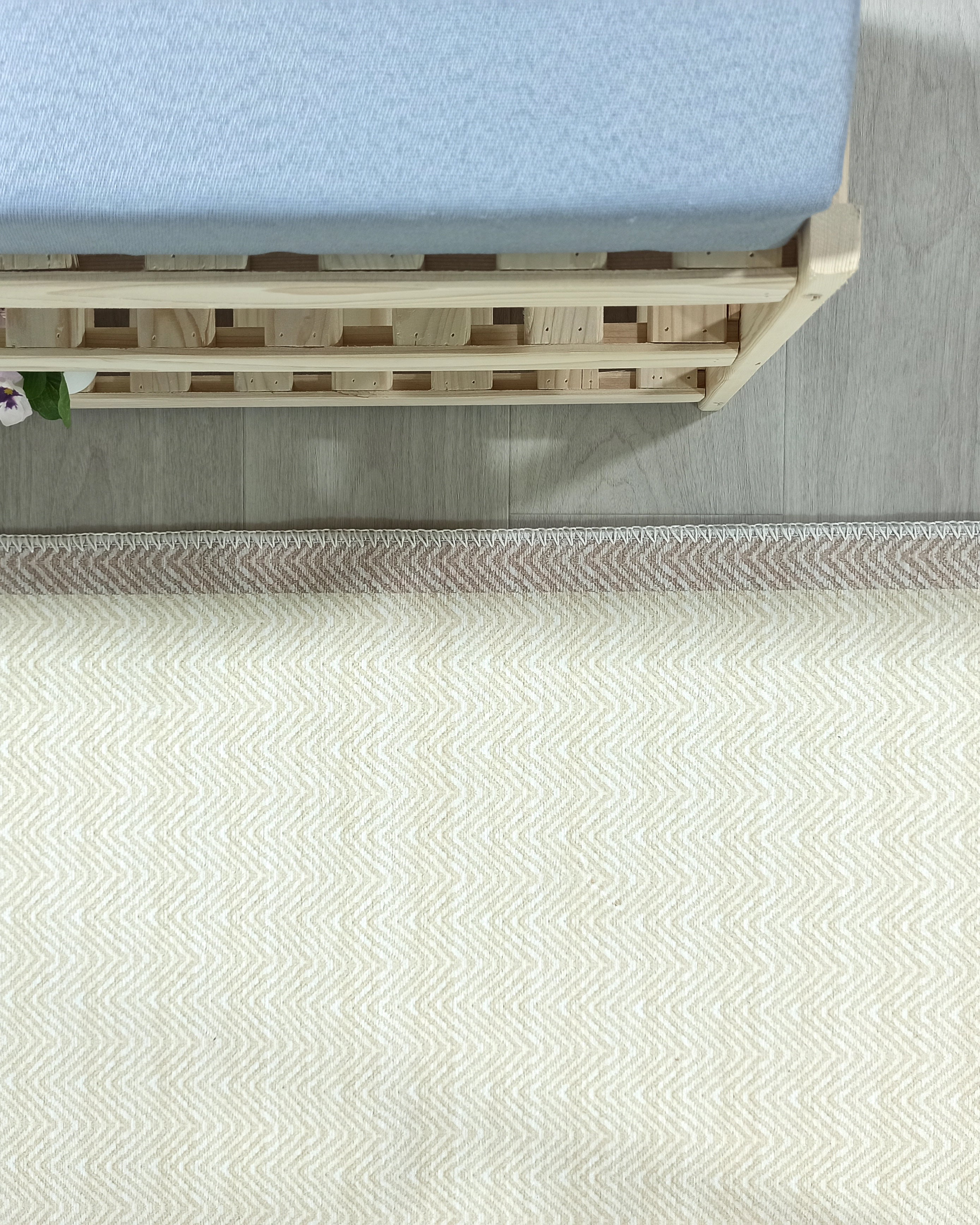 Scandinavian Nordic design Modern Beige Area Rug