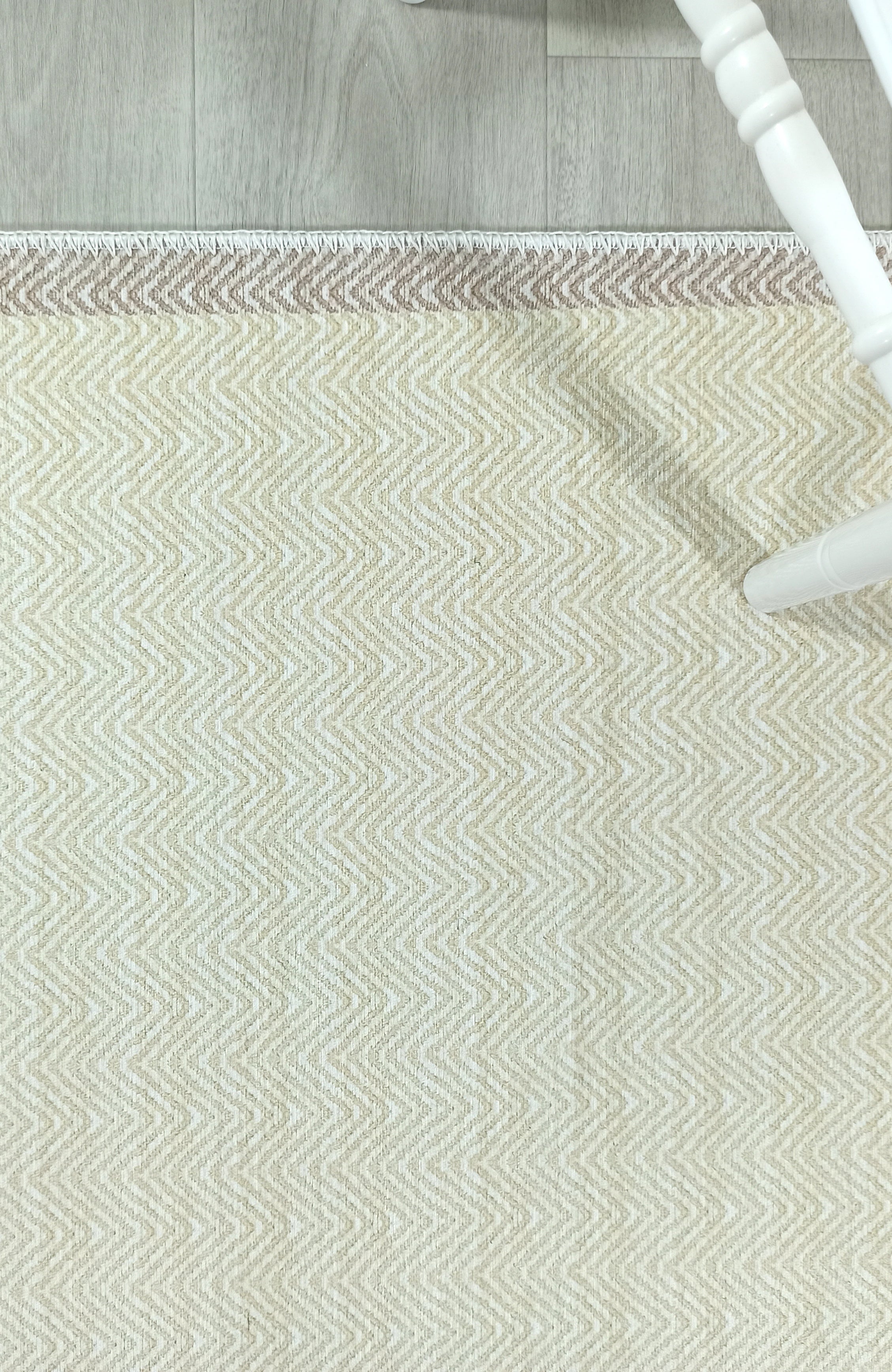 Scandinavian Nordic design Modern Beige Area Rug