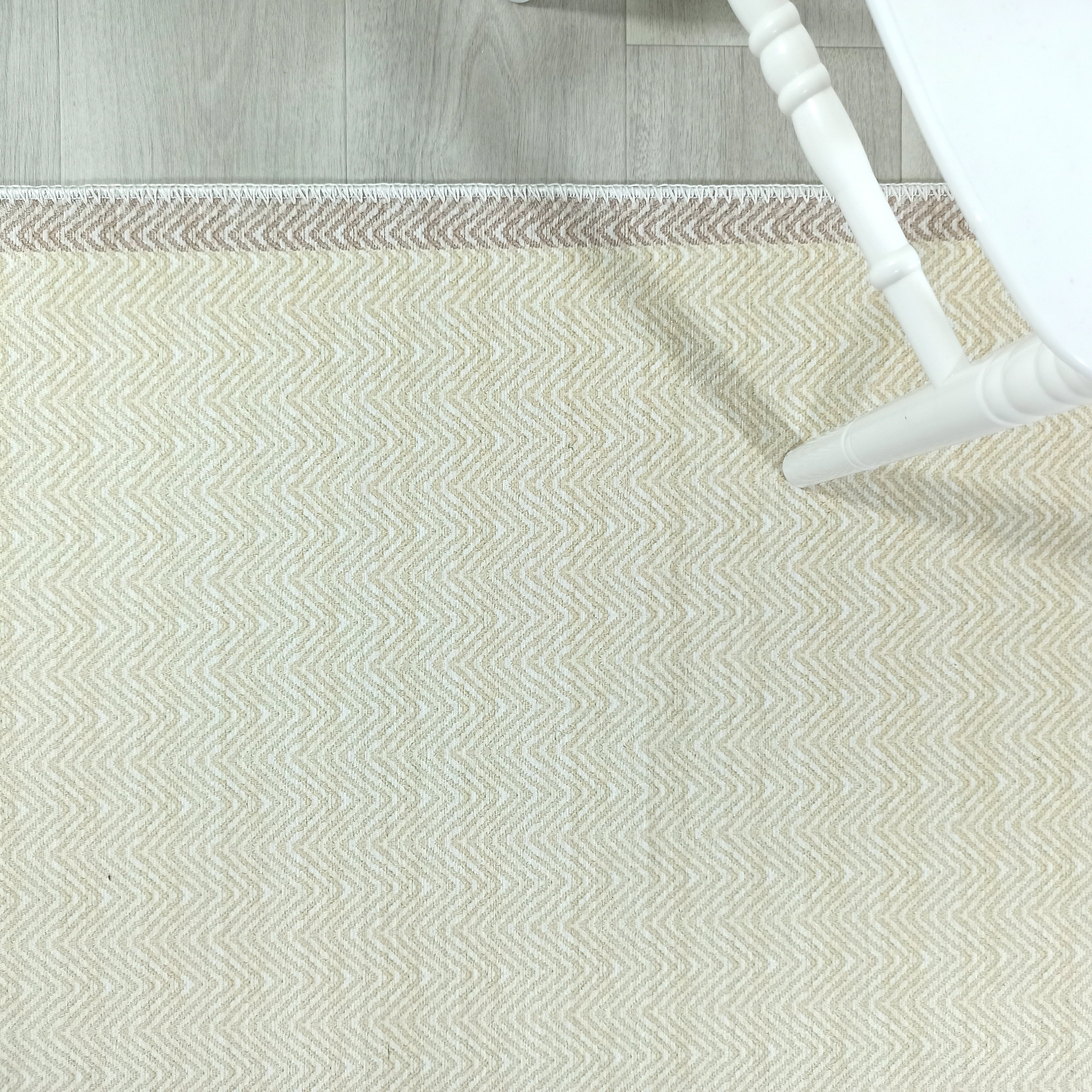 Scandinavian Nordic design Modern Beige Area Rug