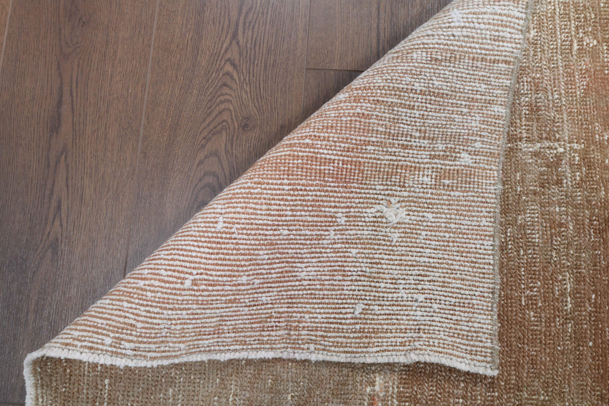 116x335 cm antique washed vintage Anatolian runner rug – Simyar, low pile, wool