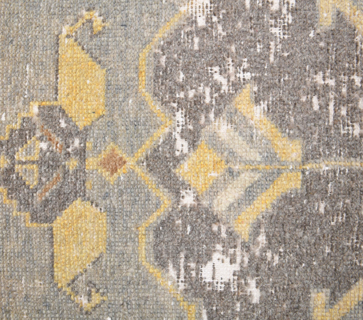 4x11 Wool Vintage Runner Rug