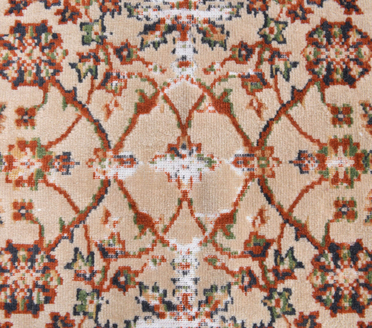 4x7 Handmade Vintage Area Rug