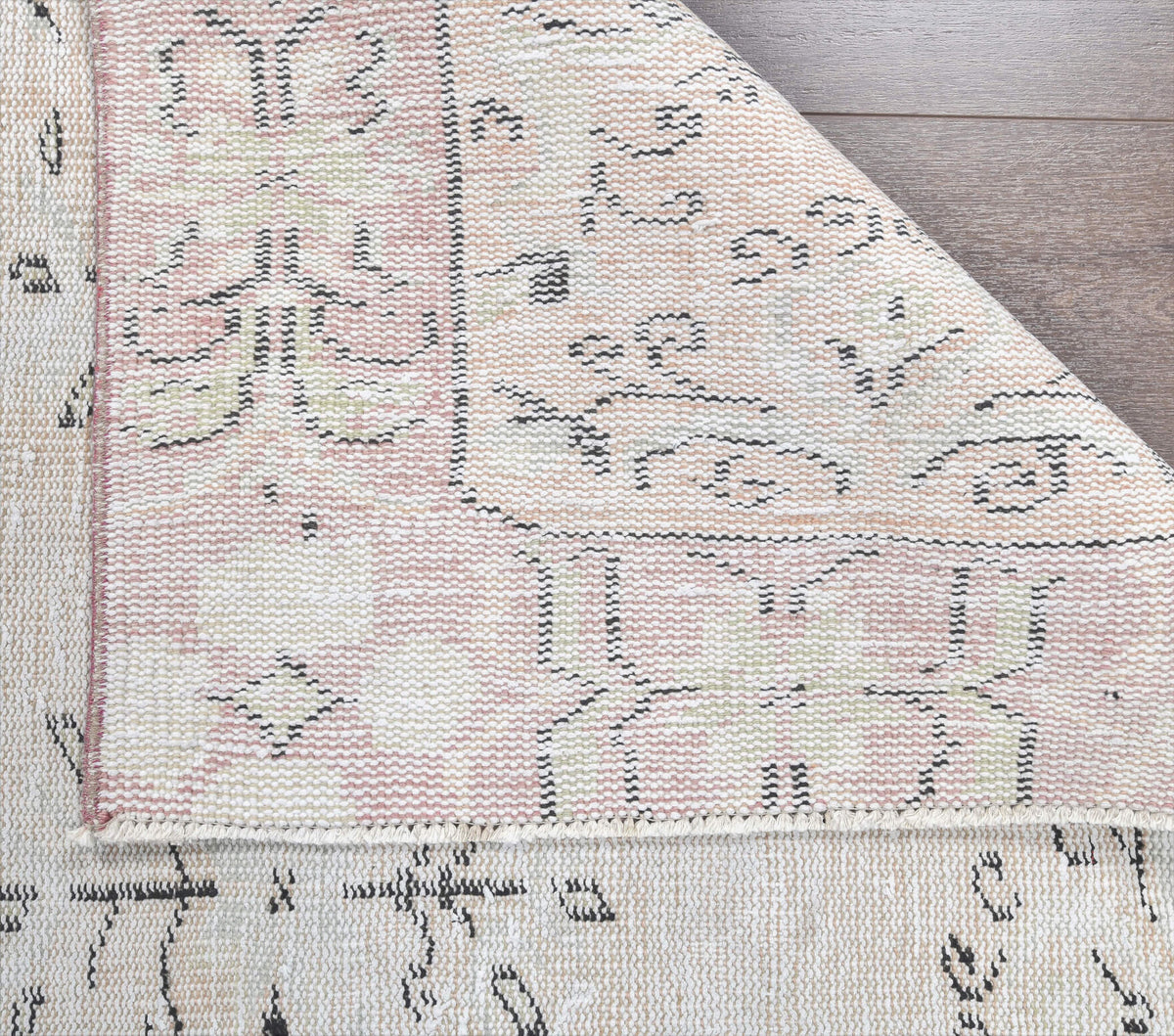 4x7 Vintage Handmade Anatolian Area Rug