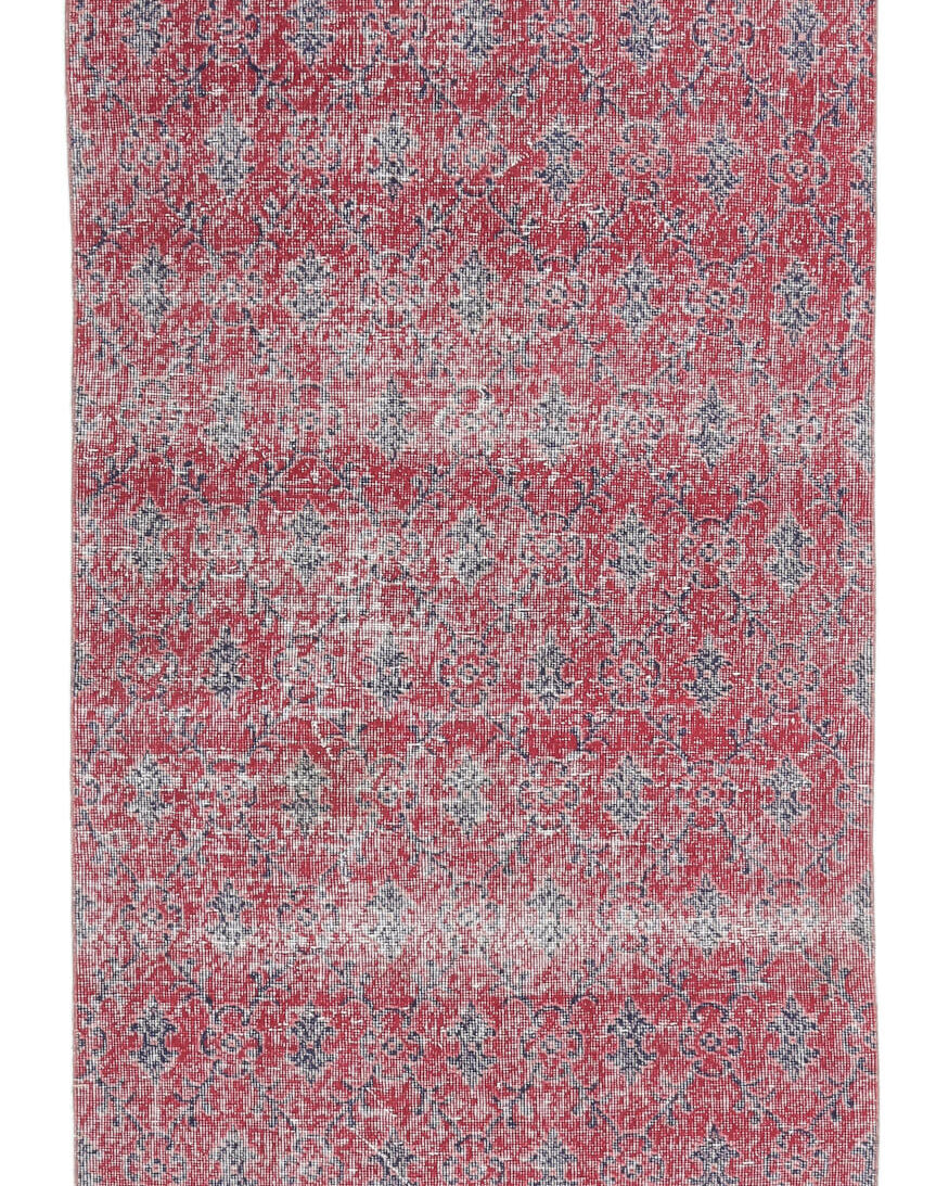4x7 Vintage Turkish Handmade Anatolian Area Rug