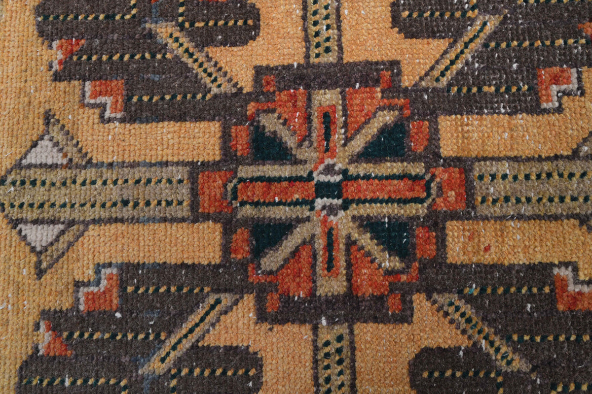 Oushak Vintage Runner Rug