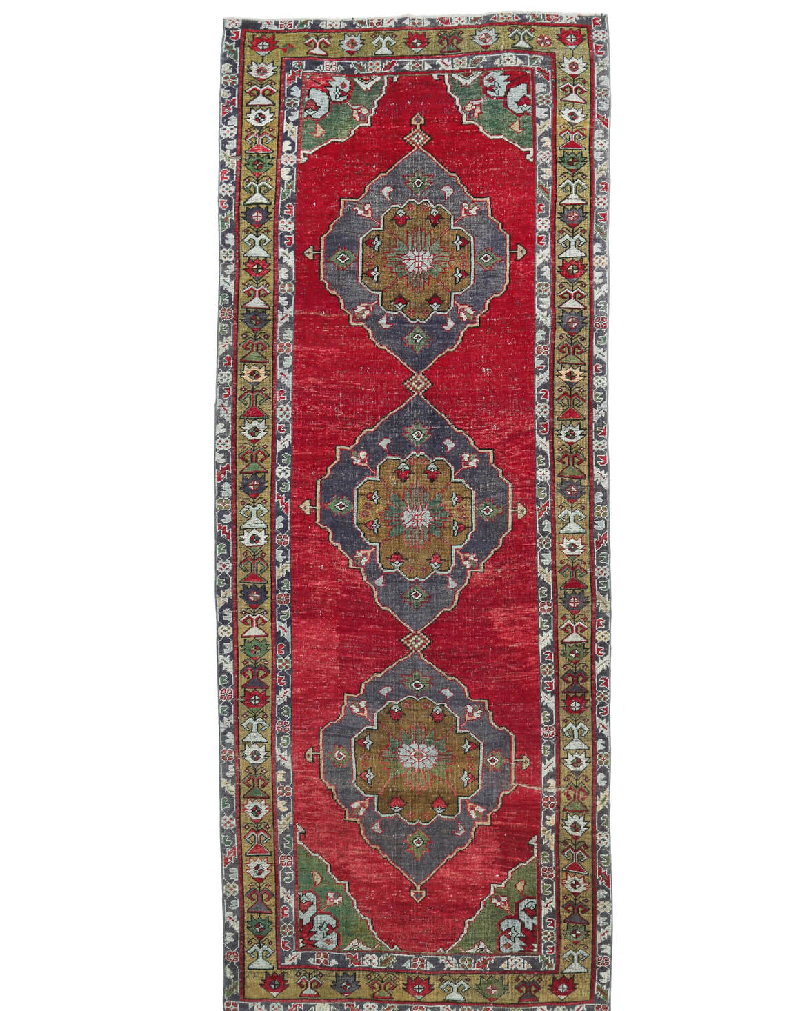 Vintage Red Runner Rug
