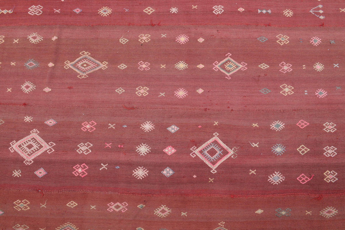 156x426 cm vintage kilim Anatolian runner rug – Pelagothalia, flatweave, wool