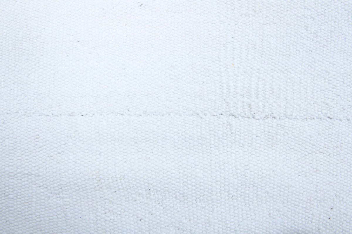 5x6 Solid White Vintage Area Rug