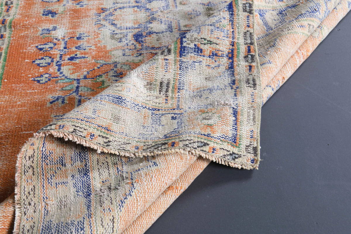 5x8 Handmade Vintage Area Rug