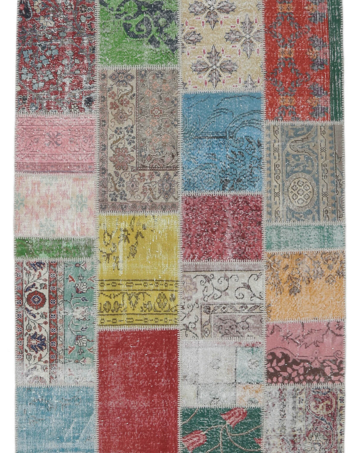 5x8 Vintage Kids Room Colorful Patchwork Area Rug
