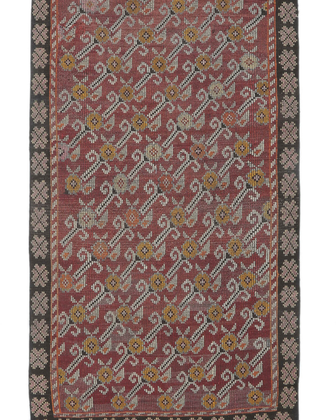 5x8 Vintage Oversized Handwoven Kilim Flatweave Rug