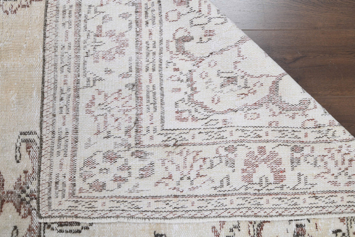 6x10 Handmade Vintage Area Oushak Rug