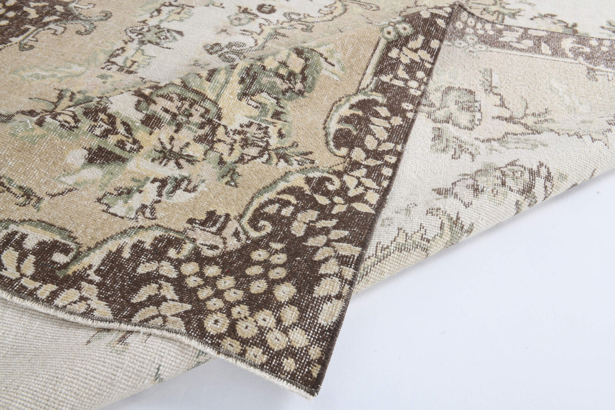 182x295 cm vintage Anatolian area rug – Zerafetgul, low pile, wool