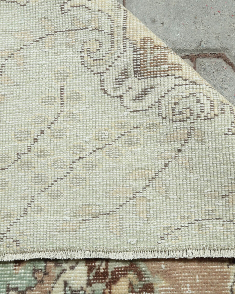 190x289 cm vintage Anatolian area rug – Cerenihal, low pile, wool