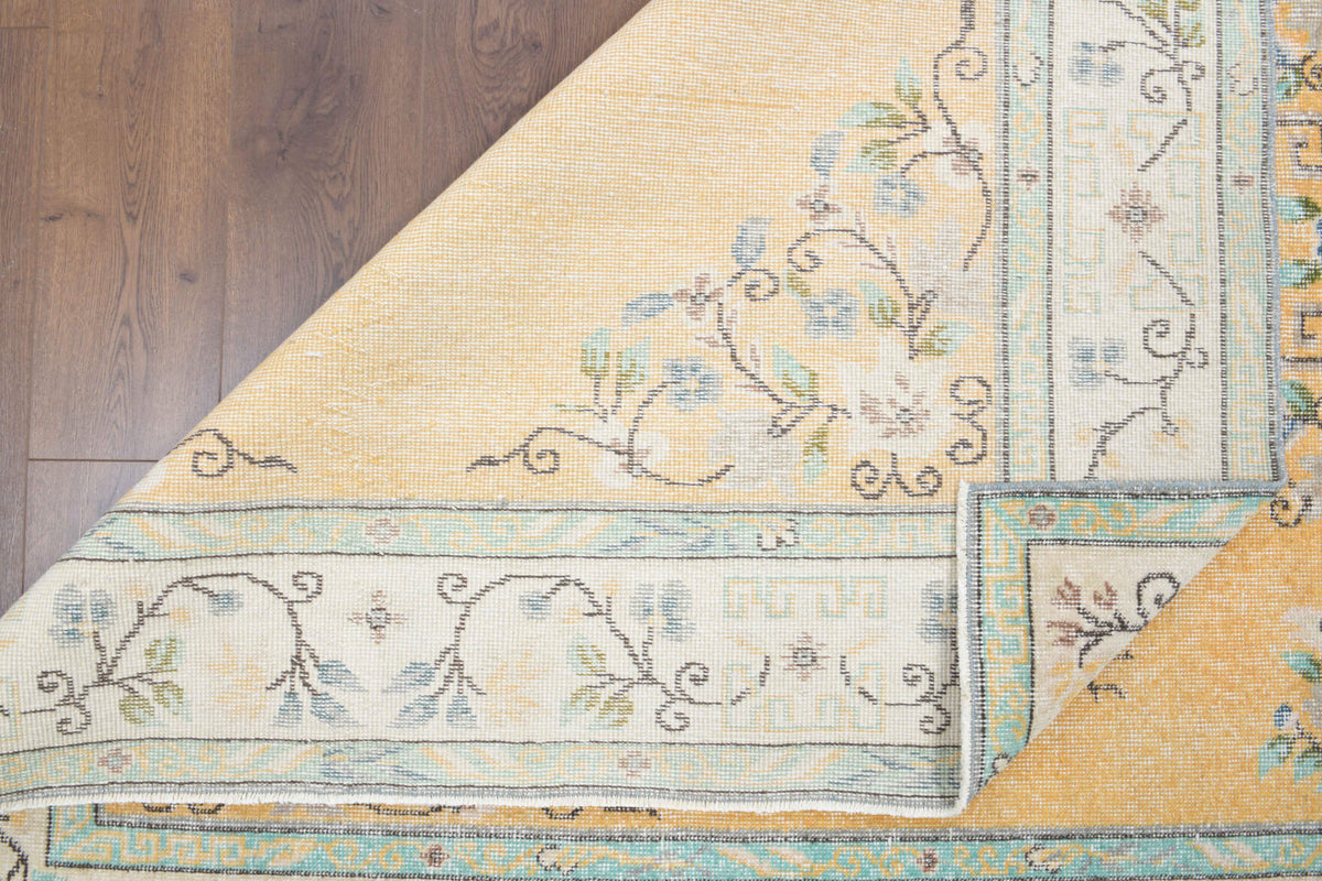 6x9 Handmade Vintage Area Anatolian Rug